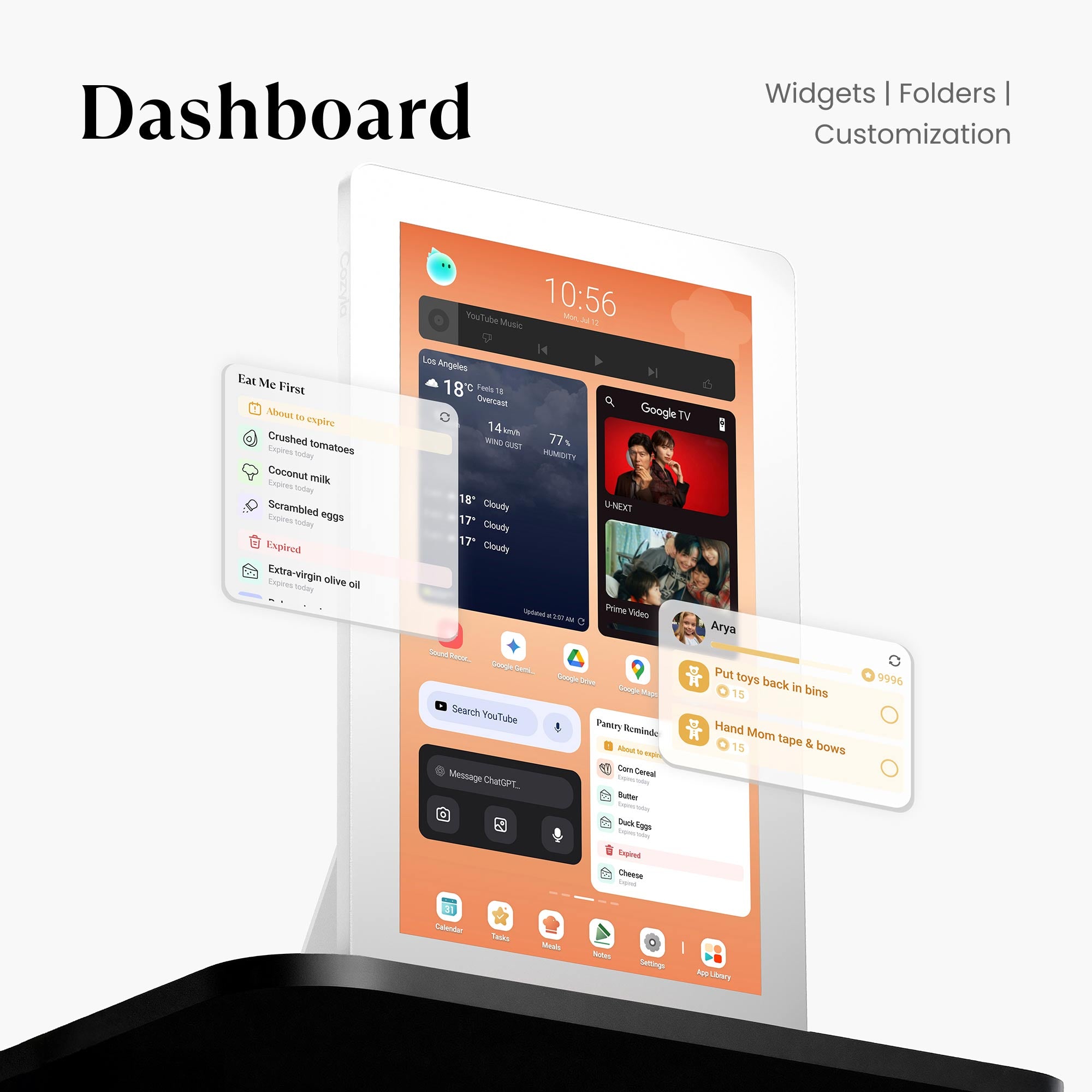15.6" Cozyla Calendar+ 2