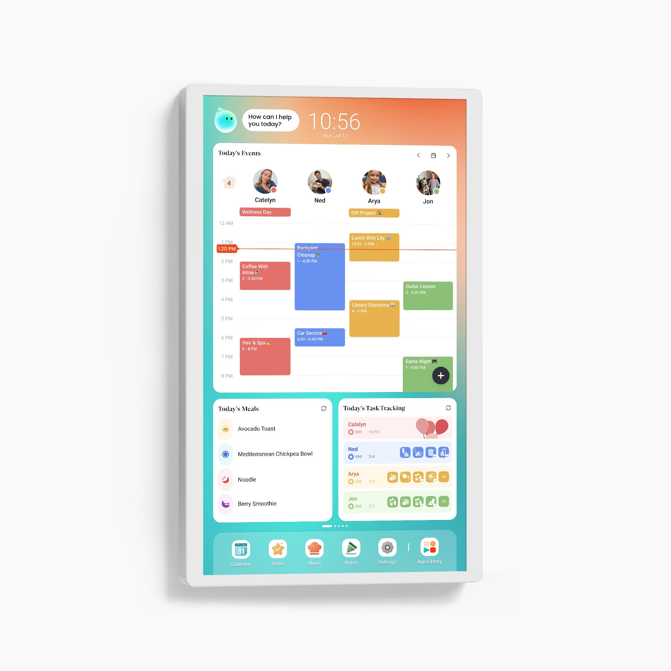 24" Cozyla Calendar+ 2