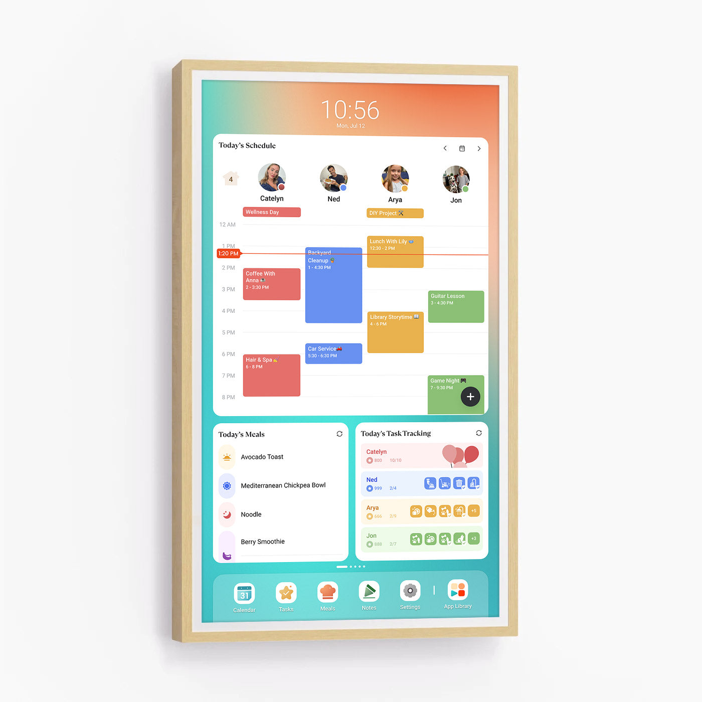 32" Cozyla Calendar+ 2 and Magnetic Frame Bundle