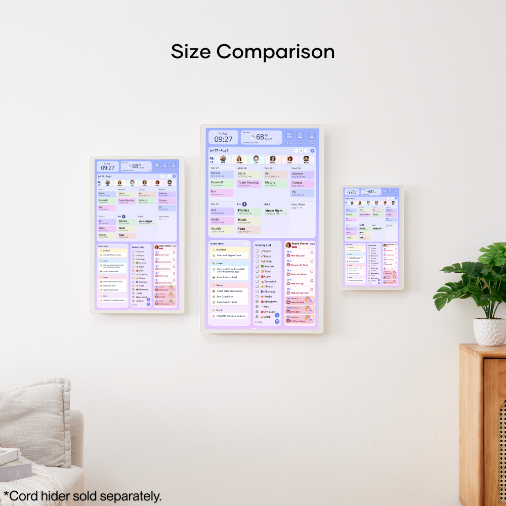 32" Cozyla Calendar+ 2