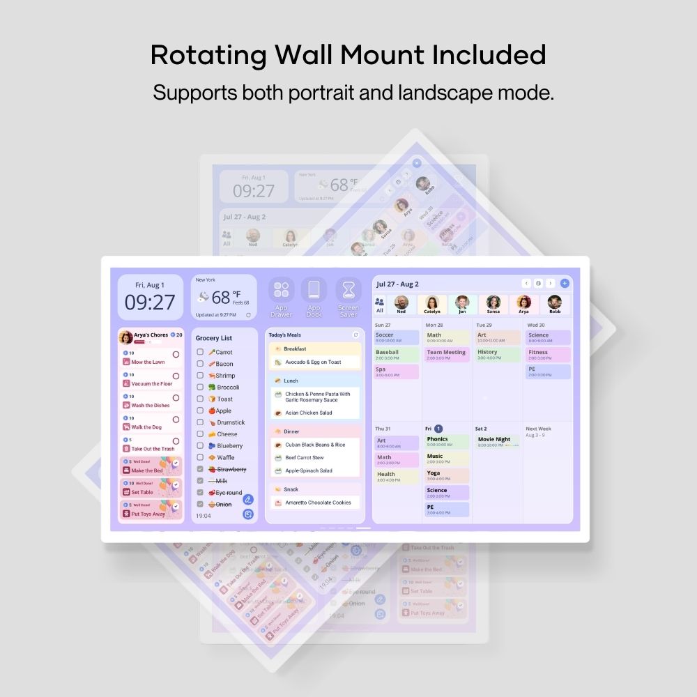 32" Cozyla Calendar+ 2