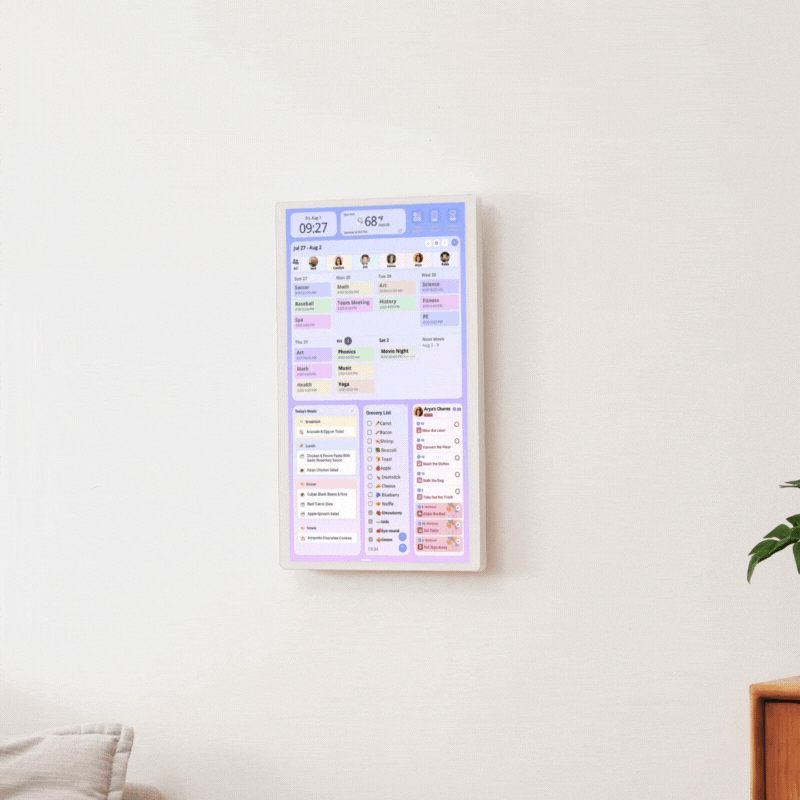 24" Cozyla Calendar+ 2