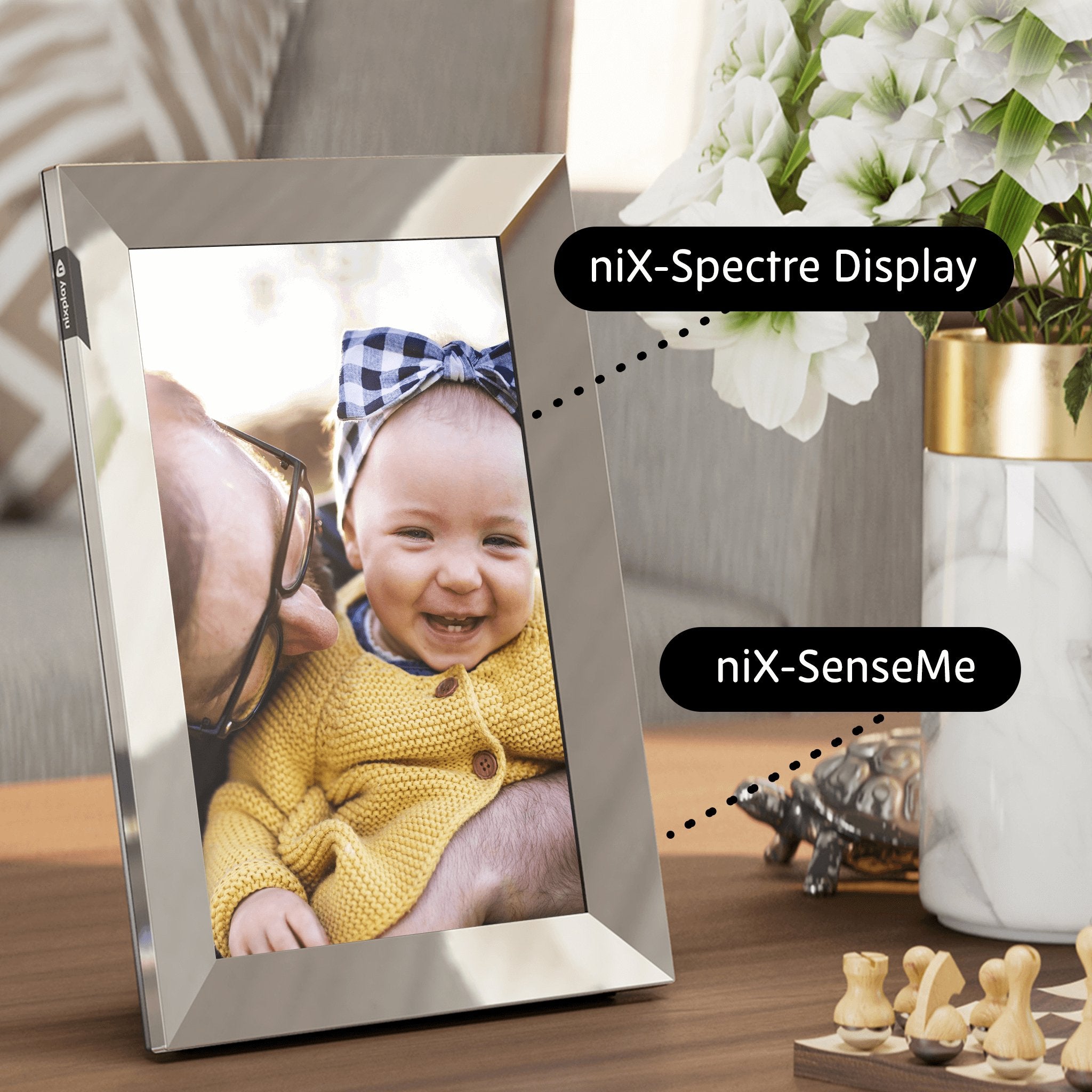 Is a higher price worth it for a Silver Digital Photo Frame? - Cozyla US