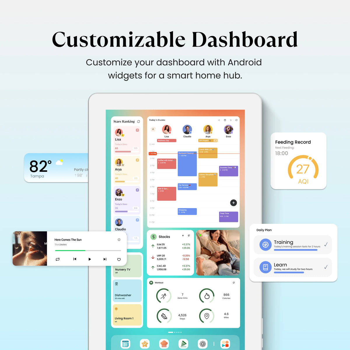 15.6" Cozyla Calendar Plus 2