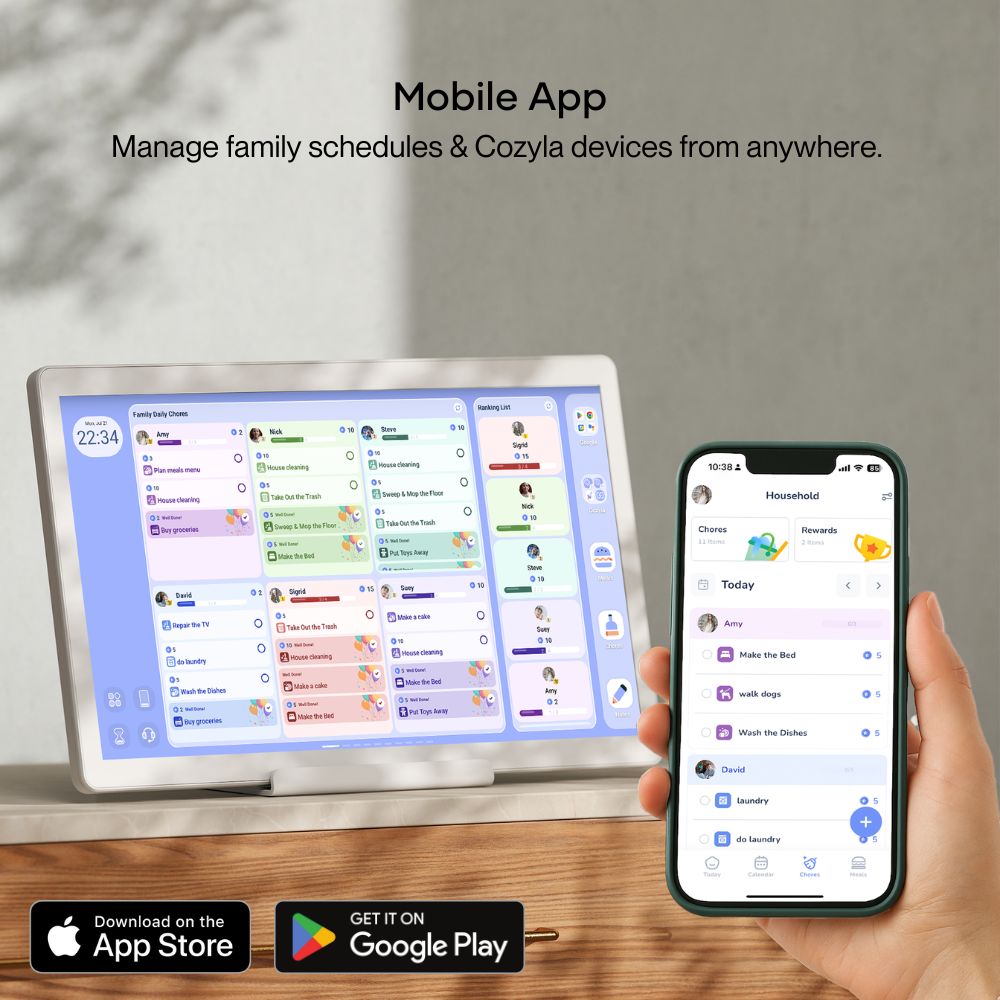 15.6" Cozyla Calendar+ 2