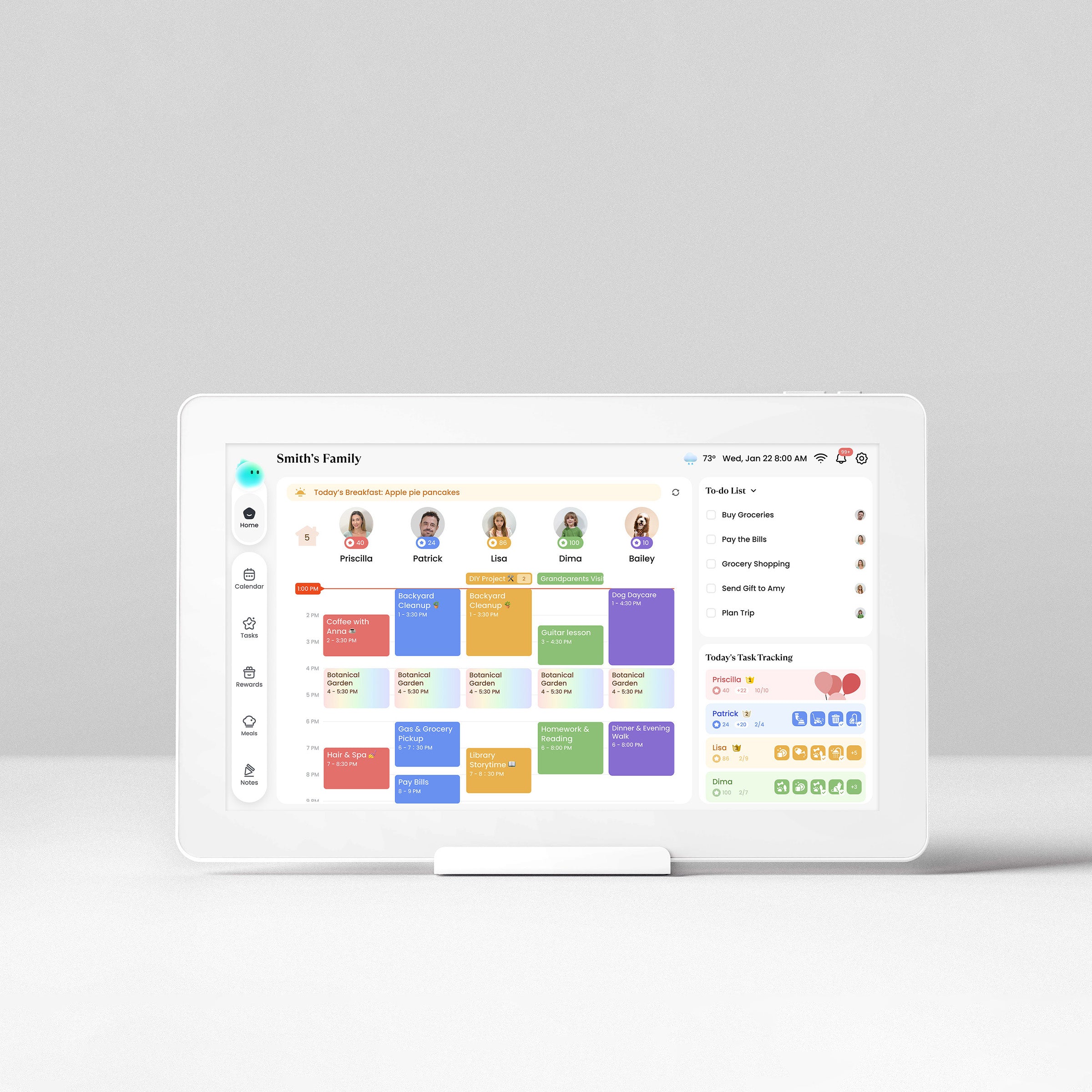 Cozyla 15.6" Calendar Neo — official preview image