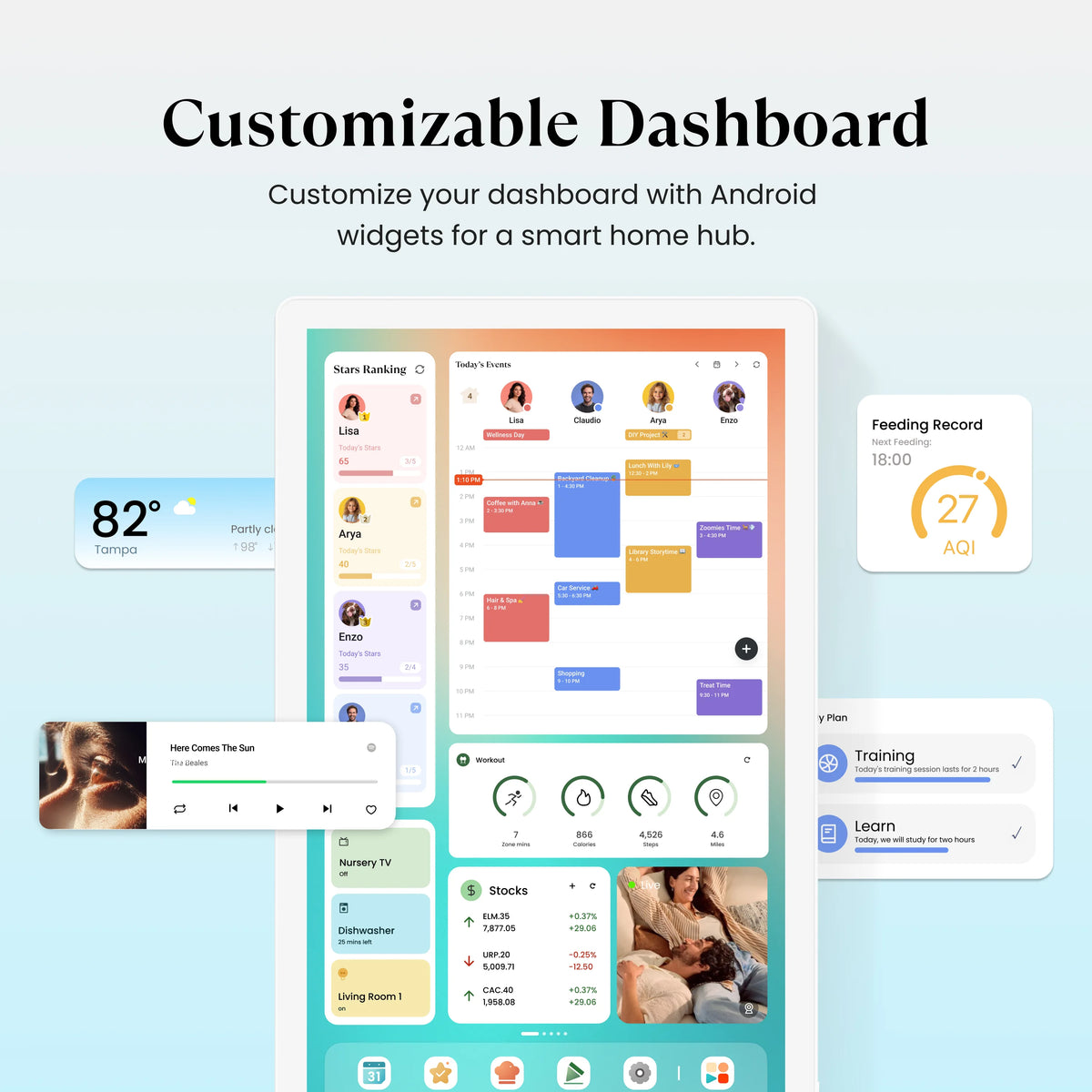 32" Cozyla Calendar Plus 2