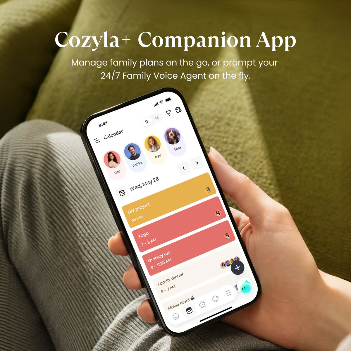 32" Cozyla Calendar Plus 2
