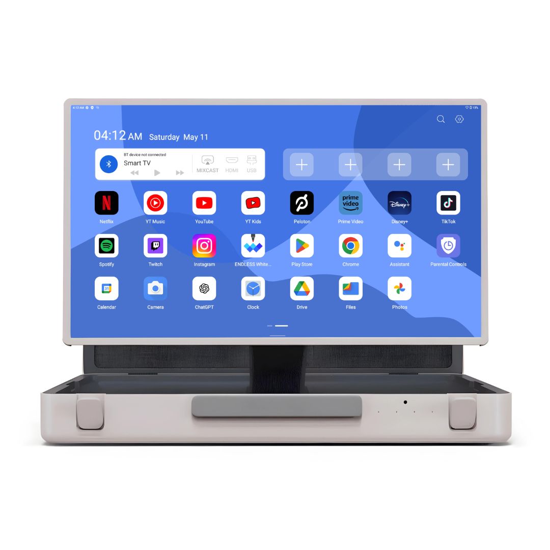 27" Briefcase Tablet FHD Smart Touchscreen Portable TV