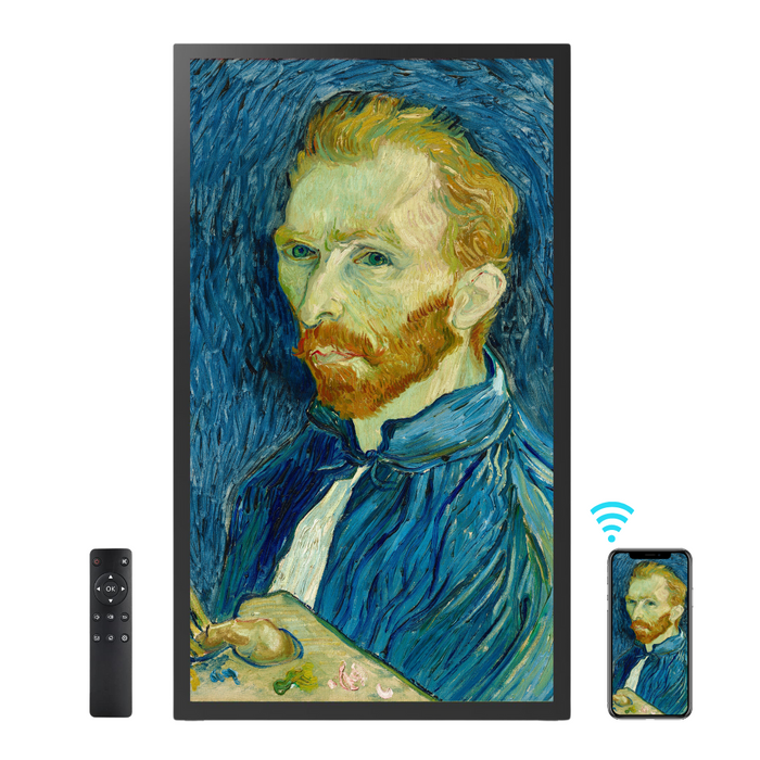 32" Large Digital Picture Frame WiFi Digital Photo Frame Digital Art F