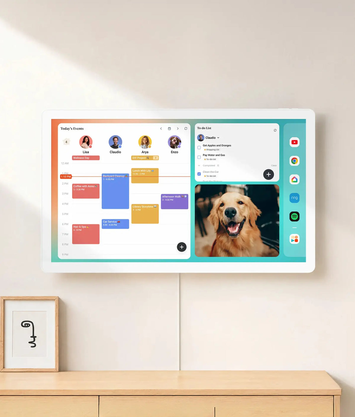 24-inch Cozyla Calendar Plus 2