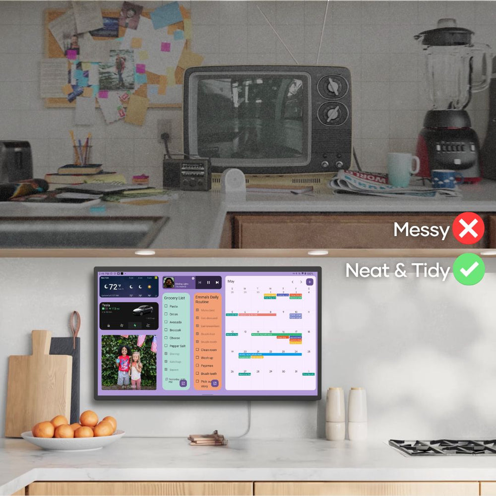 Smart Family Calendar Digital Wall Calendar Cozyla