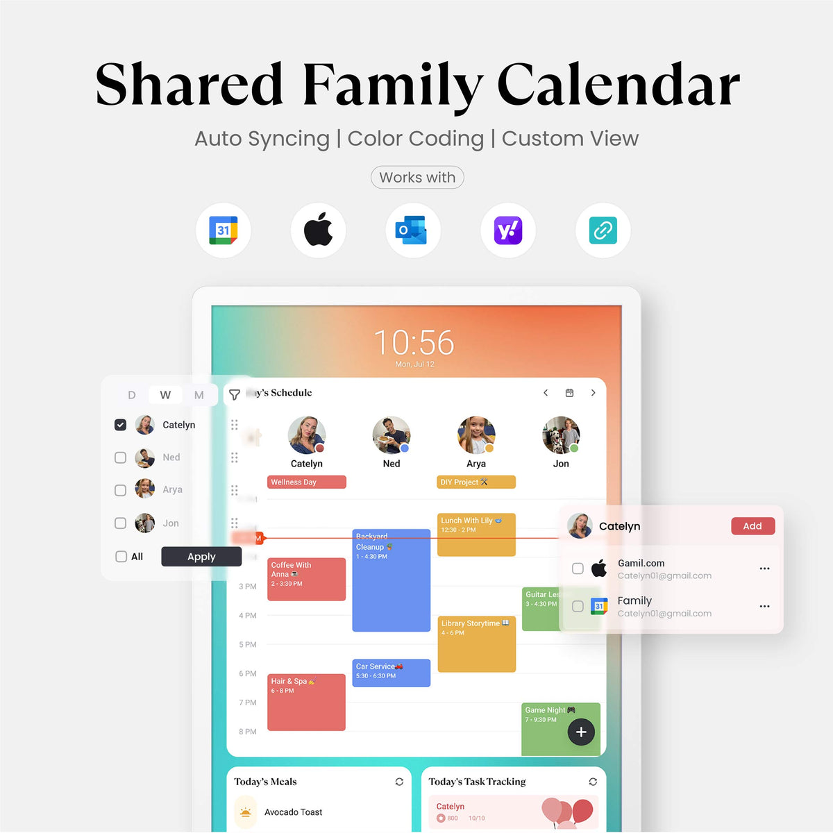 All-in-One Smart Family Calendar - Cozyla US