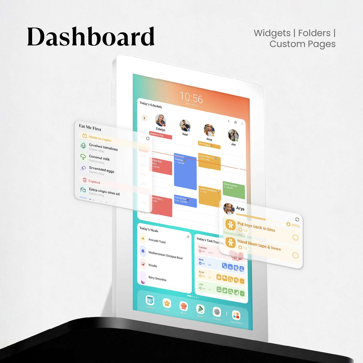 Touchscreen Digital Calendar - Cozyla