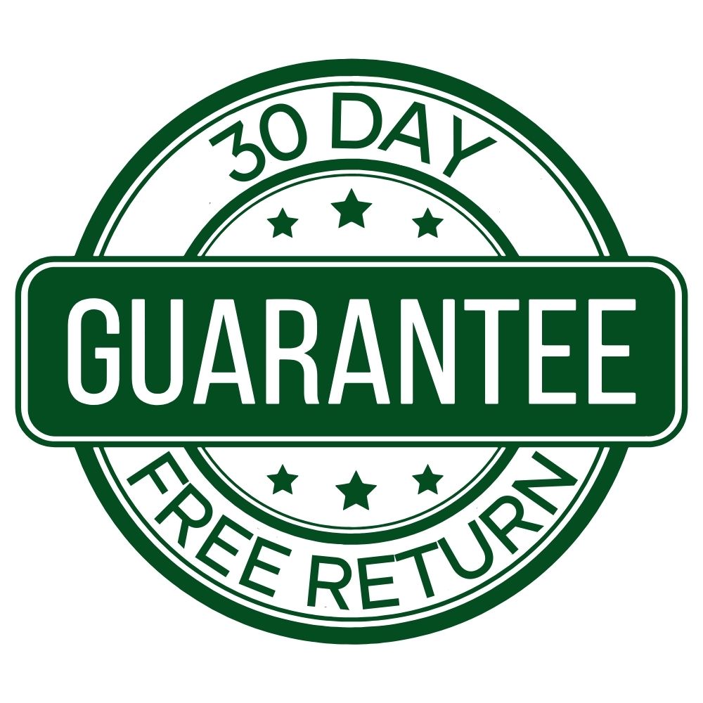 30 Day Free Return Guarantee