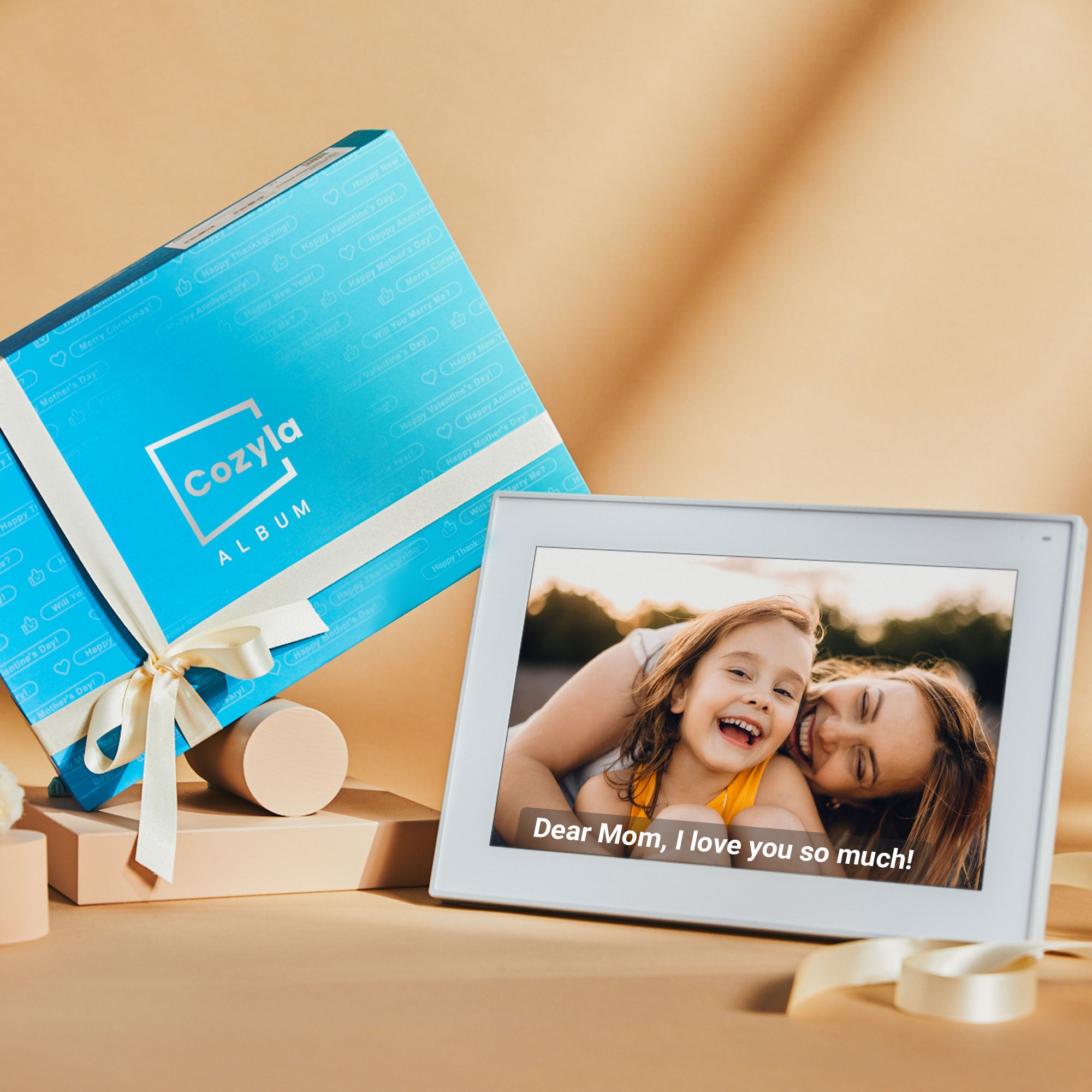 17" WiFi HD Touch Screen Large Digital Frame