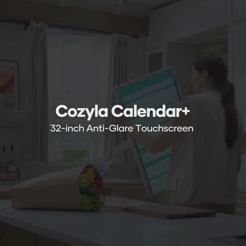 Cozyla Calendar+ Smart Family Calendar Digital Wall Calendar Cozyla