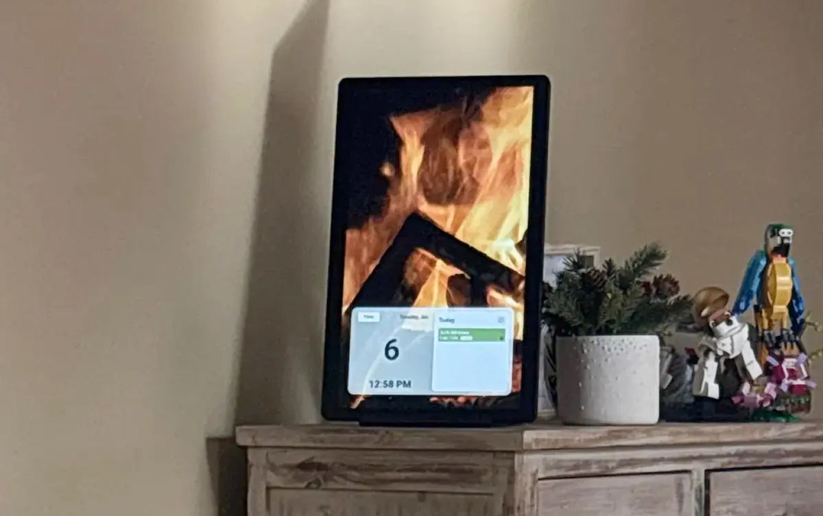 Cozyla calendar in a customer's home
