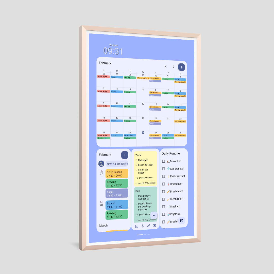 #Magnetic Frame for Calendar+ 2 (Color)_Rose Gold