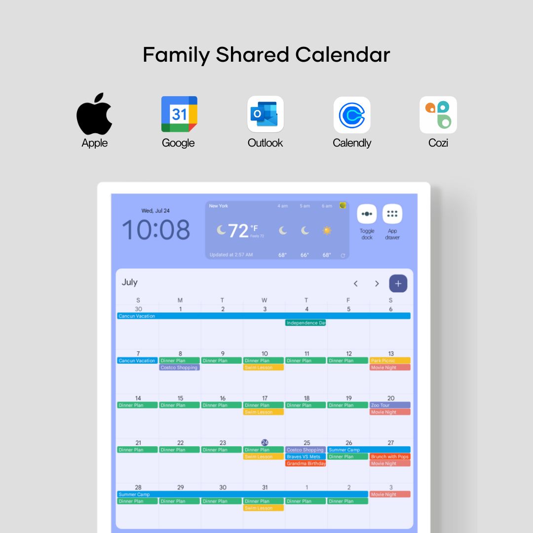 digital calendar