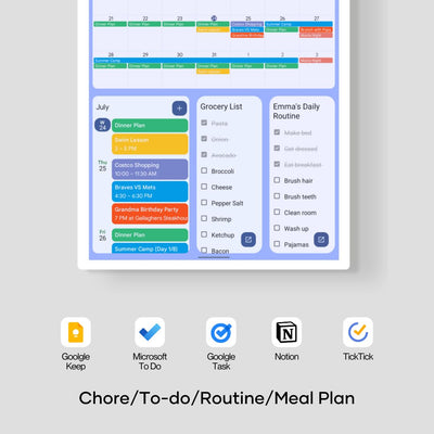 digital calendar