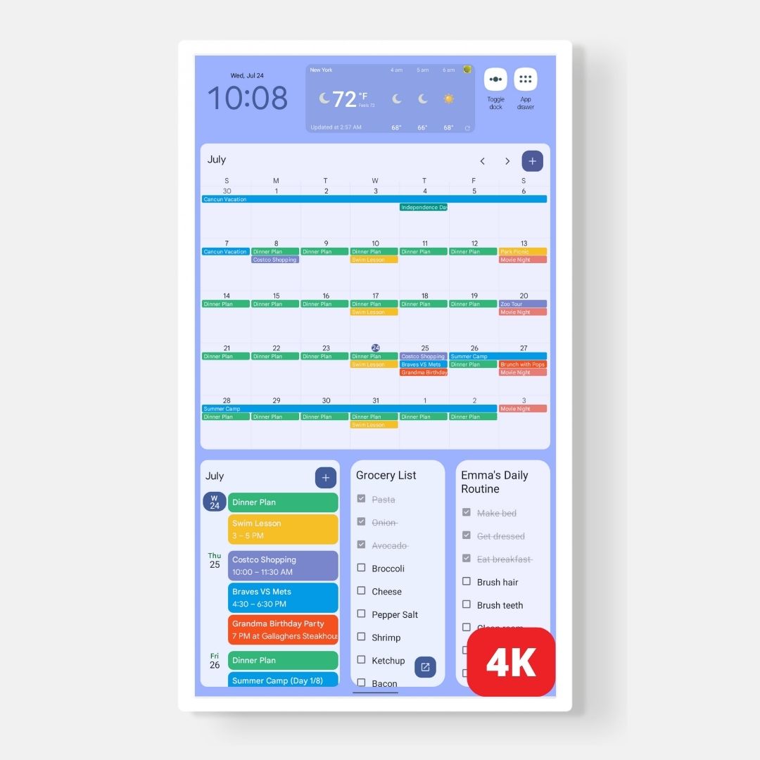 Cozyla Calendar | Best Digital Calendar for Family - Cozyla